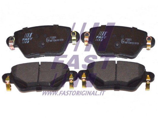5901797041779 | Brake Pad Set, disc brake FAST FT29533