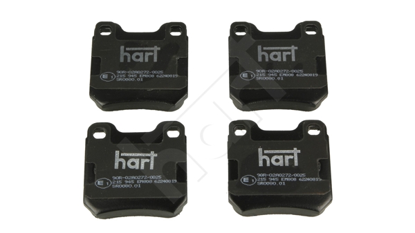 5907504011820 | Brake Pad Set, disc brake HART 215 945