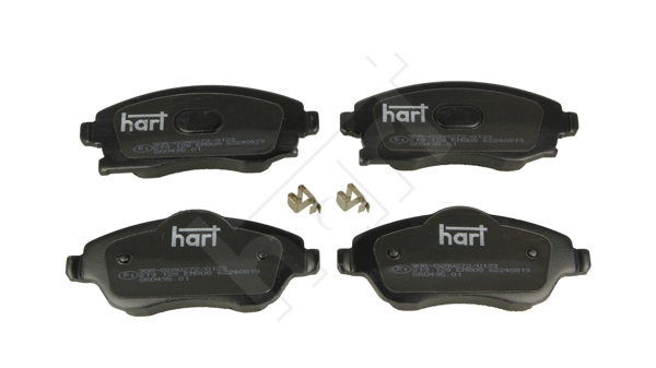 5907504050126 | Brake Pad Set, disc brake HART 219 128