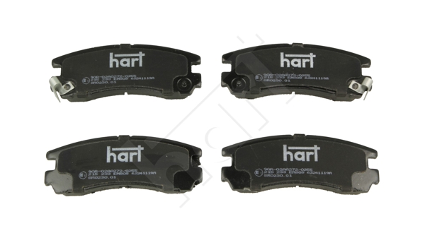 5907643024804 | Brake Pad Set, disc brake HART 215 233