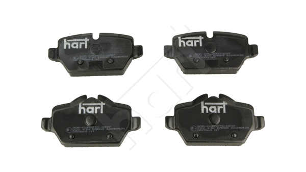 5907643025009 | Brake Pad Set, disc brake HART 222 410