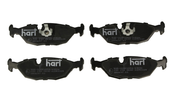 5907504038223 | Brake Pad Set, disc brake HART 215 210