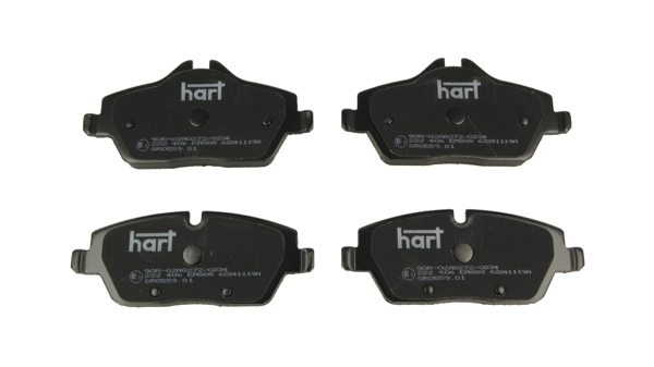 5907643024965 | Brake Pad Set, disc brake HART 222 406