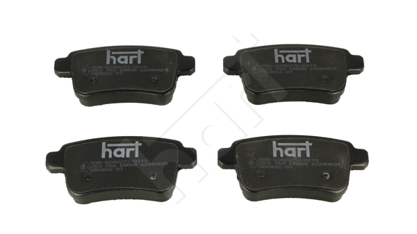 5903175135896 | Brake Pad Set, disc brake HART 253 768