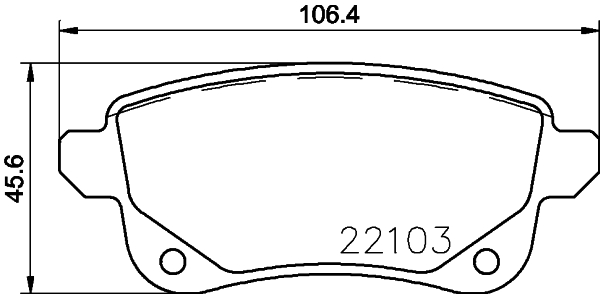 5028740932097 | Brake Pad Set, disc brake MINTEX MDB3765
