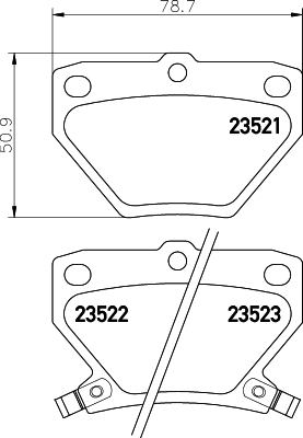 5028740051163 | Brake Pad Set, disc brake MINTEX MDB2014