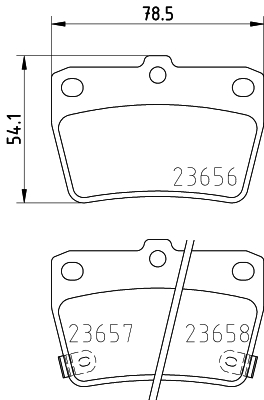 5028740361361 | Brake Pad Set, disc brake MINTEX MDB2160
