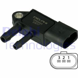 5012759976104 | Sensor, exhaust pressure DELPHI DPS00003