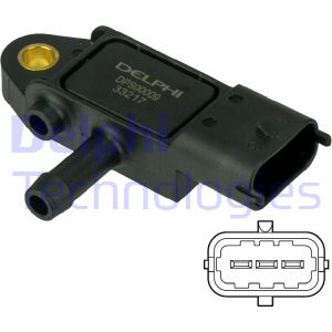 5012759976166 | Sensor, exhaust pressure DELPHI DPS00009