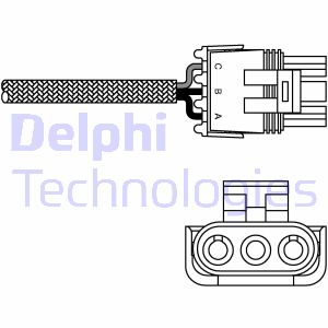 5012759387603 | Lambda Sensor DELPHI ES10990-12B1