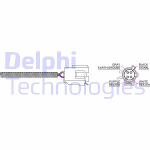 5012759500156 | Lambda Sensor DELPHI ES20045-12B1