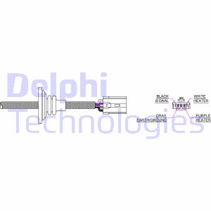 5012759501436 | Lambda Sensor DELPHI ES20076-12B1