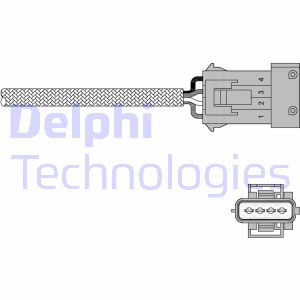 5012759407356 | Lambda Sensor DELPHI ES20258-12B1