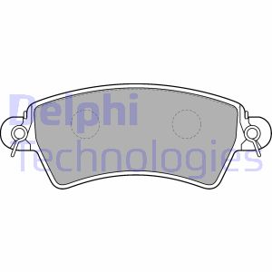 5012759107256 | Brake Pad Set, disc brake DELPHI LP1517