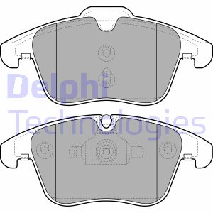 5012759417720 | Brake Pad Set, disc brake DELPHI LP2065