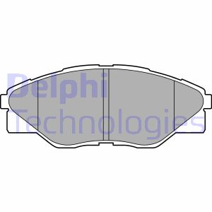 5012759506219 | Brake Pad Set, disc brake DELPHI LP2496