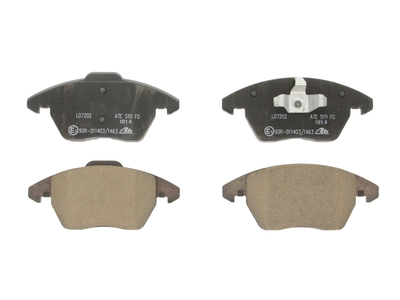 4006633374866 | Brake Pad Set, disc brake ATE 13.0470-7202.2