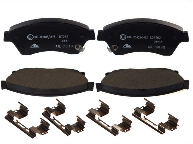4006633374460 | Brake Pad Set, disc brake ATE 13.0470-7262.2