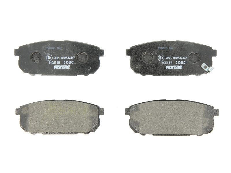 4019722261923 | Brake Pad Set, disc brake TEXTAR 2405801