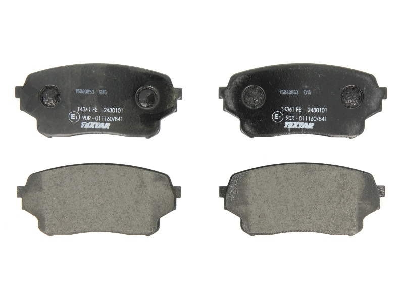 4019722279911 | Brake Pad Set, disc brake TEXTAR 2430101