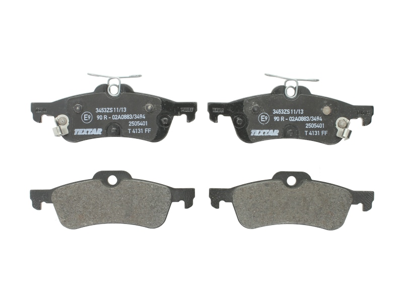 4019722448270 | Brake Pad Set, disc brake TEXTAR 2505401