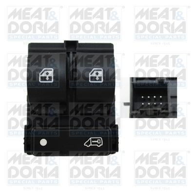Switch, window regulator MEAT & DORIA 26031