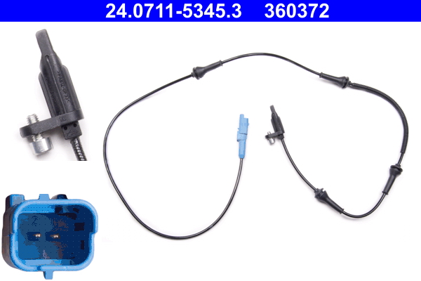 4006633402071 | Sensor, wheel speed ATE 24.0711-5345.3