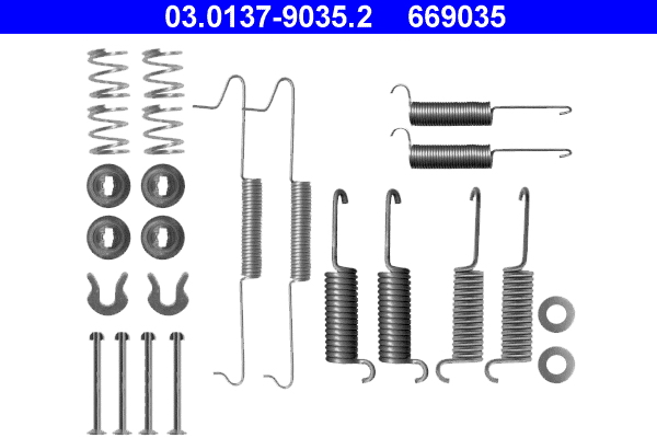 4006633340335 | Accessory Kit, brake shoes ATE 03.0137-9035.2