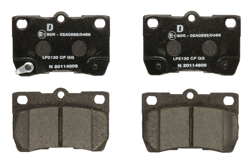 5012759300060 | Brake Pad Set, disc brake DELPHI LP21