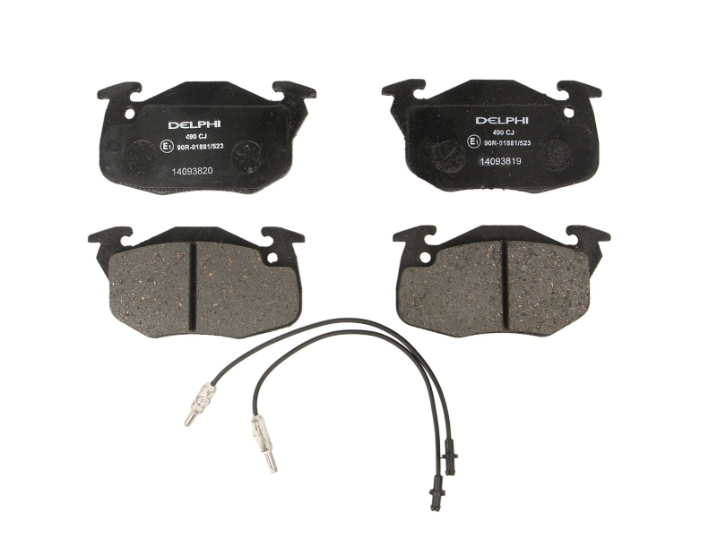 5012759302323 | Brake Pad Set, disc brake DELPHI LP490