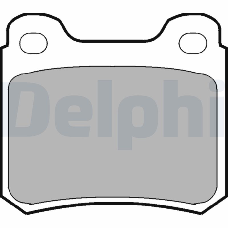 5012759930564 | Brake Pad Set, disc brake DELPHI LP915