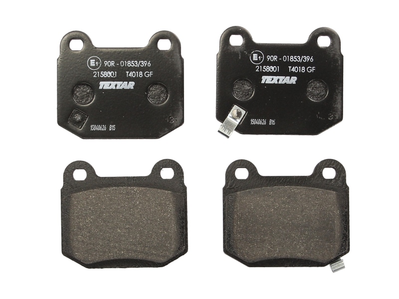 4019722261626 | Brake Pad Set, disc brake TEXTAR 2158001