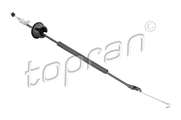 Cable Pull, door release TOPRAN 118 408