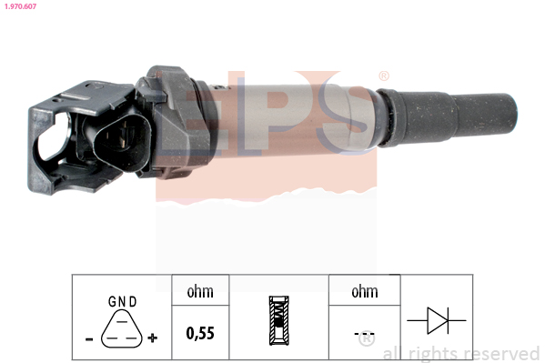 8012510234969 | Ignition Coil EPS 1.970.607
