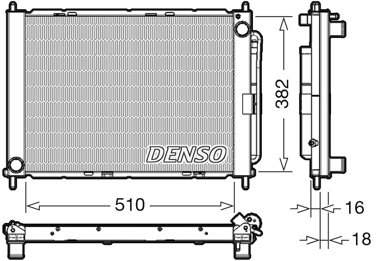 8717613488850 | Cooler Module DENSO DRM23104