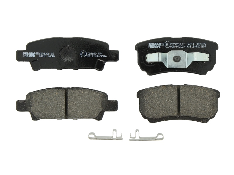 4044197310265 | Brake Pad Set, disc brake FERODO FDB1839