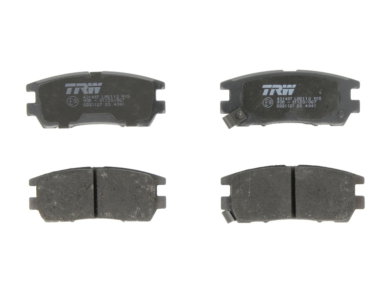 3322936411277 | Brake Pad Set, disc brake TRW GDB1127