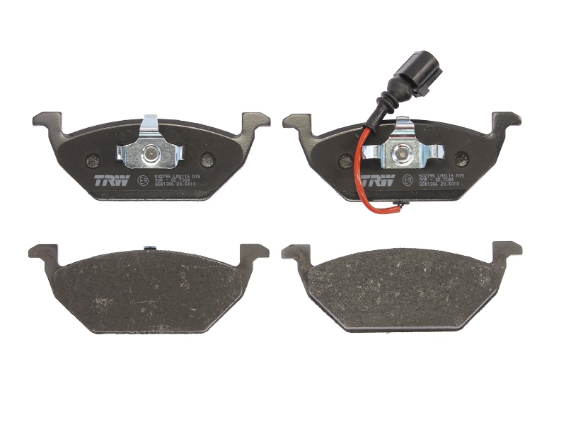 3322937244843 | Brake Pad Set, disc brake TRW GDB1386