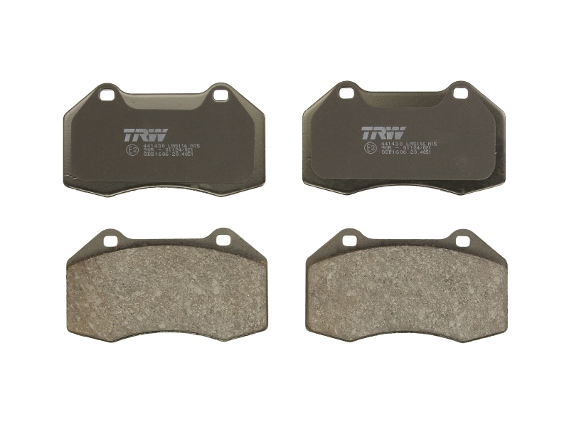 3322937390229 | Brake Pad Set, disc brake TRW GDB1606