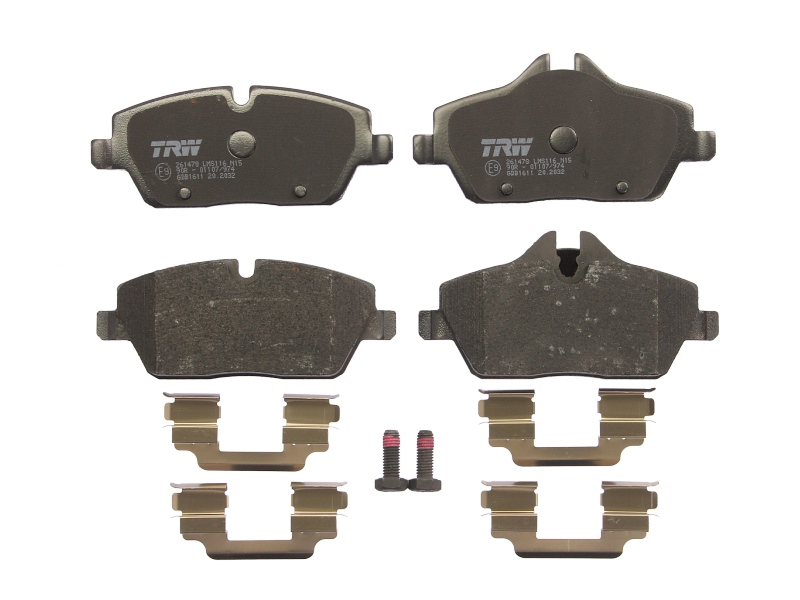 3322937393459 | Brake Pad Set, disc brake TRW GDB1611