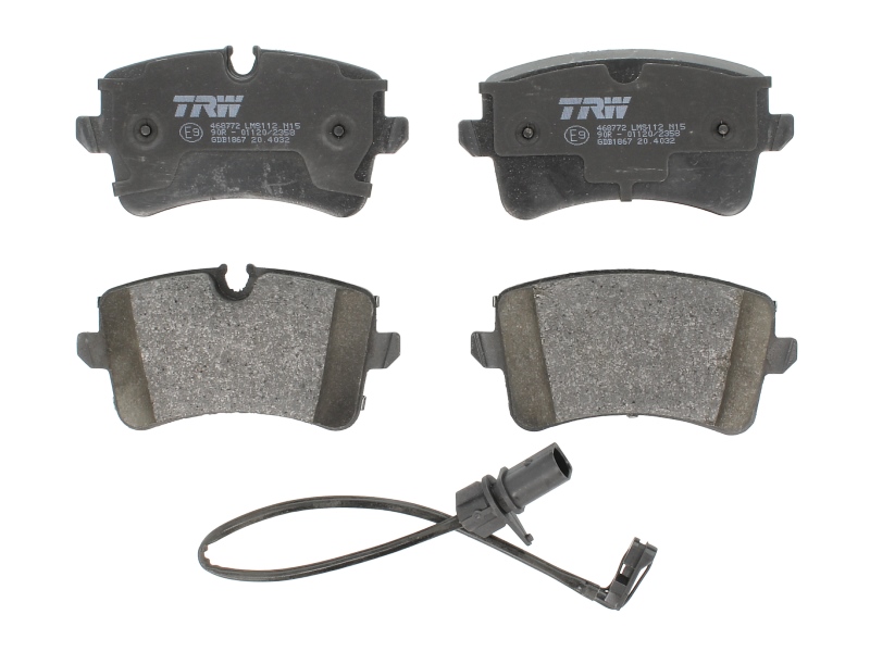 3322938024116 | Brake Pad Set, disc brake TRW GDB1867