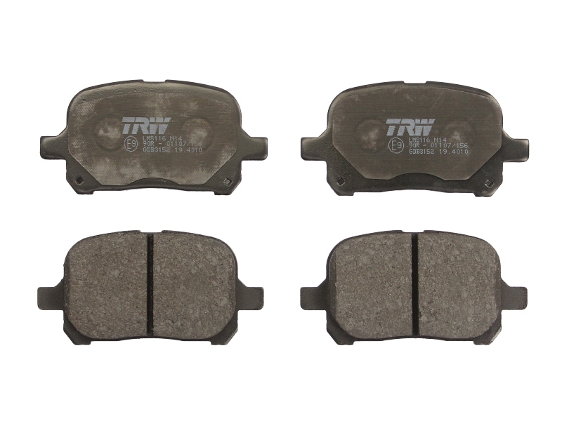 3322937201334 | Brake Pad Set, disc brake TRW GDB3152