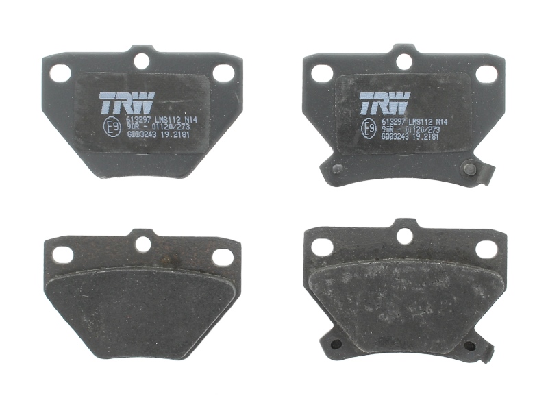 3322937278275 | Brake Pad Set, disc brake TRW GDB3243