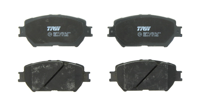 3322937321643 | Brake Pad Set, disc brake TRW GDB3314