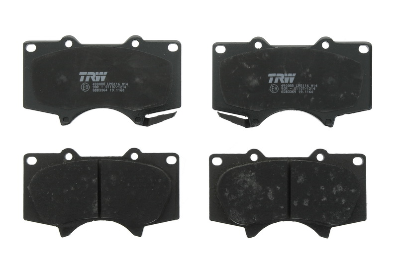 3322937390090 | Brake Pad Set, disc brake TRW GDB3364