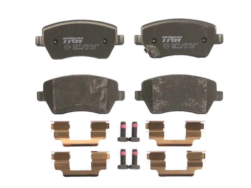 3322937412402 | Brake Pad Set, disc brake TRW GDB3396