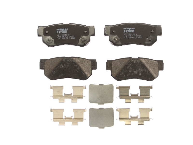 3322937517596 | Brake Pad Set, disc brake TRW GDB3432