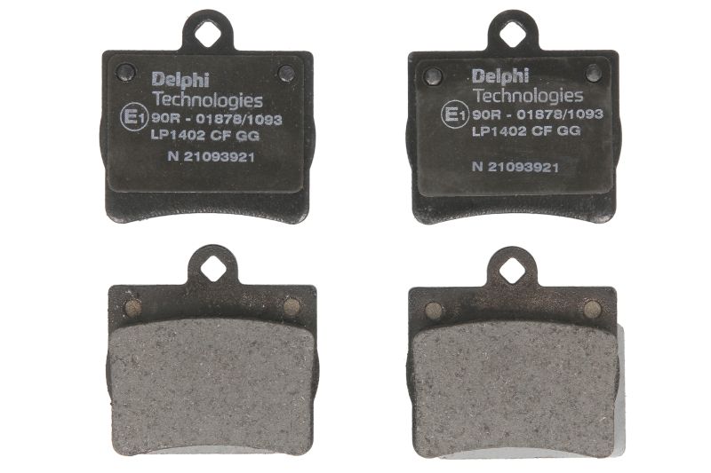 5012759085684 | Brake Pad Set, disc brake DELPHI LP1402