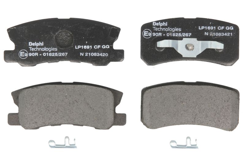5012759158791 | Brake Pad Set, disc brake DELPHI LP1691