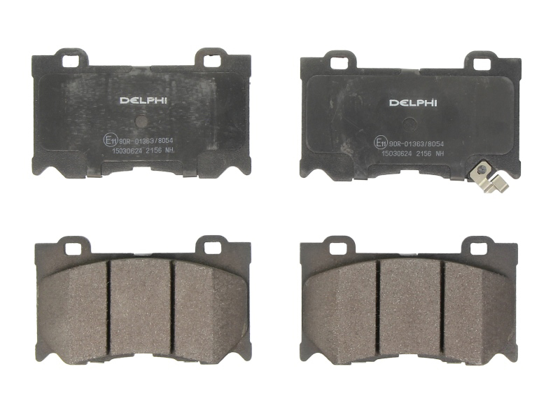 5012759434215 | Brake Pad Set, disc brake DELPHI LP2156